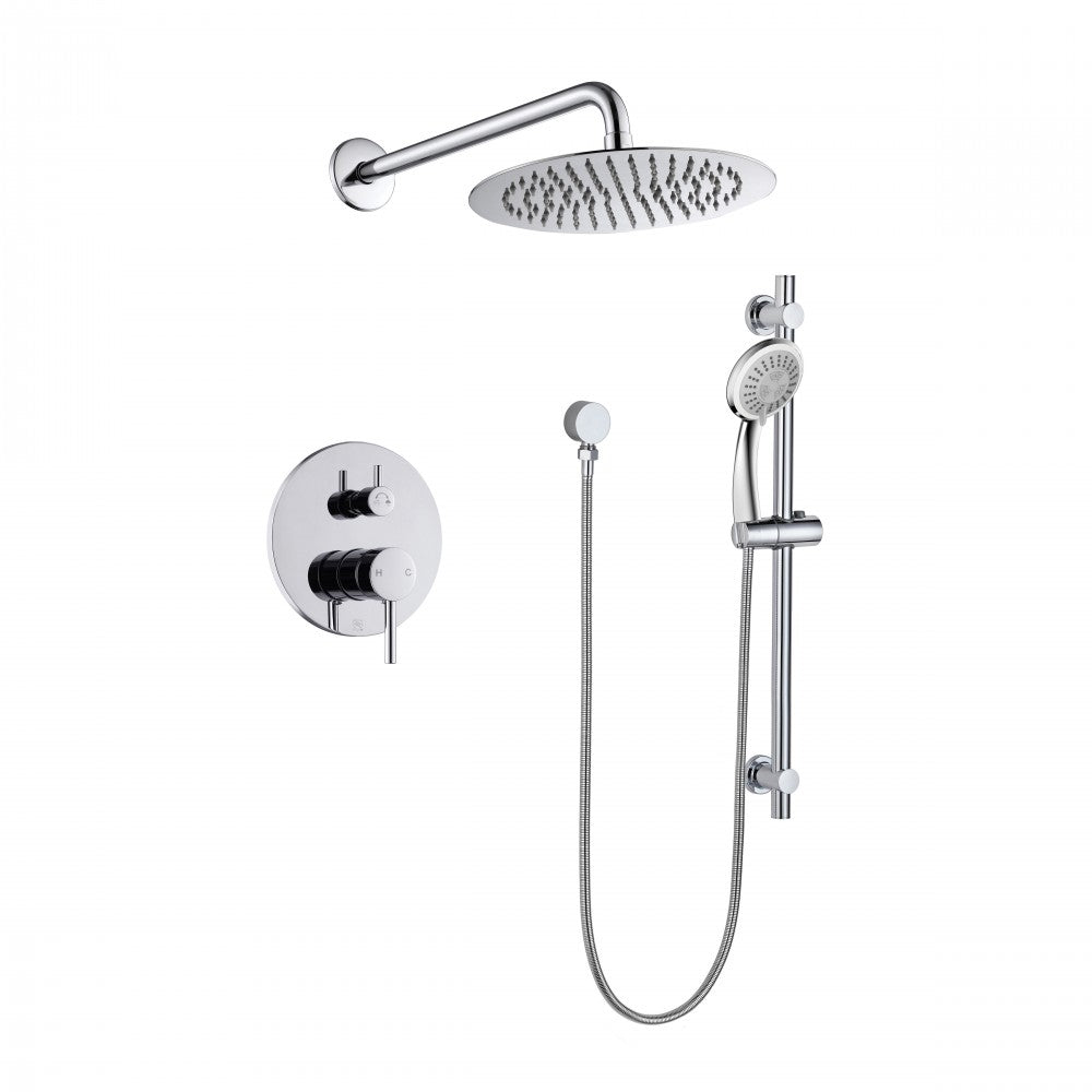 Kami, Robinet de douche chrome poli