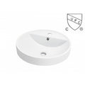 Barbade 18.5", Lavabo en porcelaine