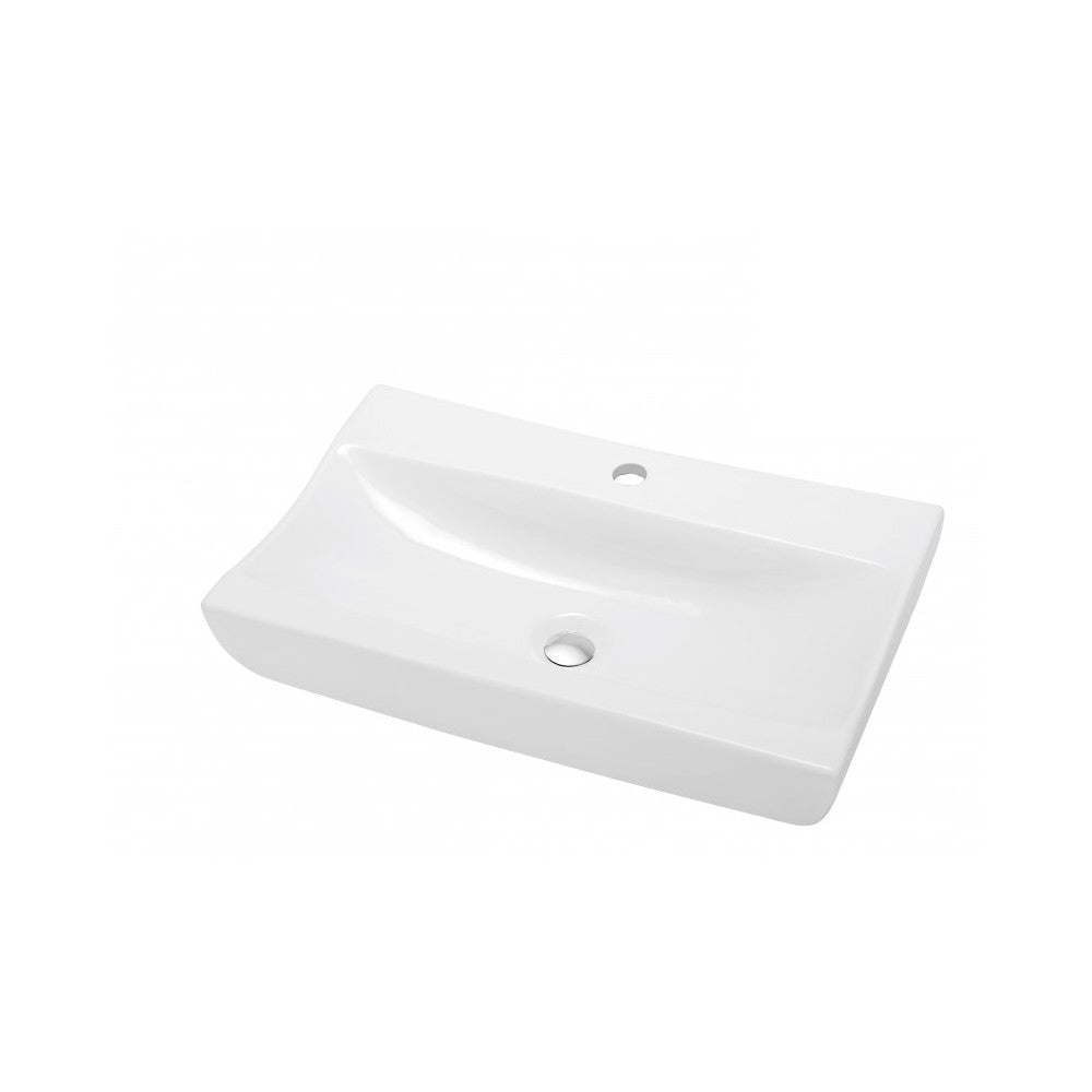 Fidji 25", Lavabo en porcelaine