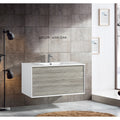 Java 39,5'', Vanité flottante - Wax Oak