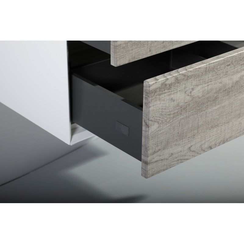 Java 39,5'', Vanité flottante - Wax Oak