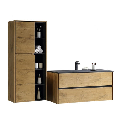 Bali 36'', Vanité flottante - Mo Oak