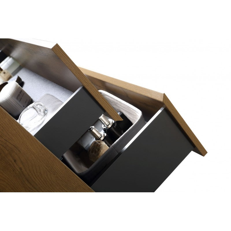 Bali 36'', Vanité flottante - Mo Oak