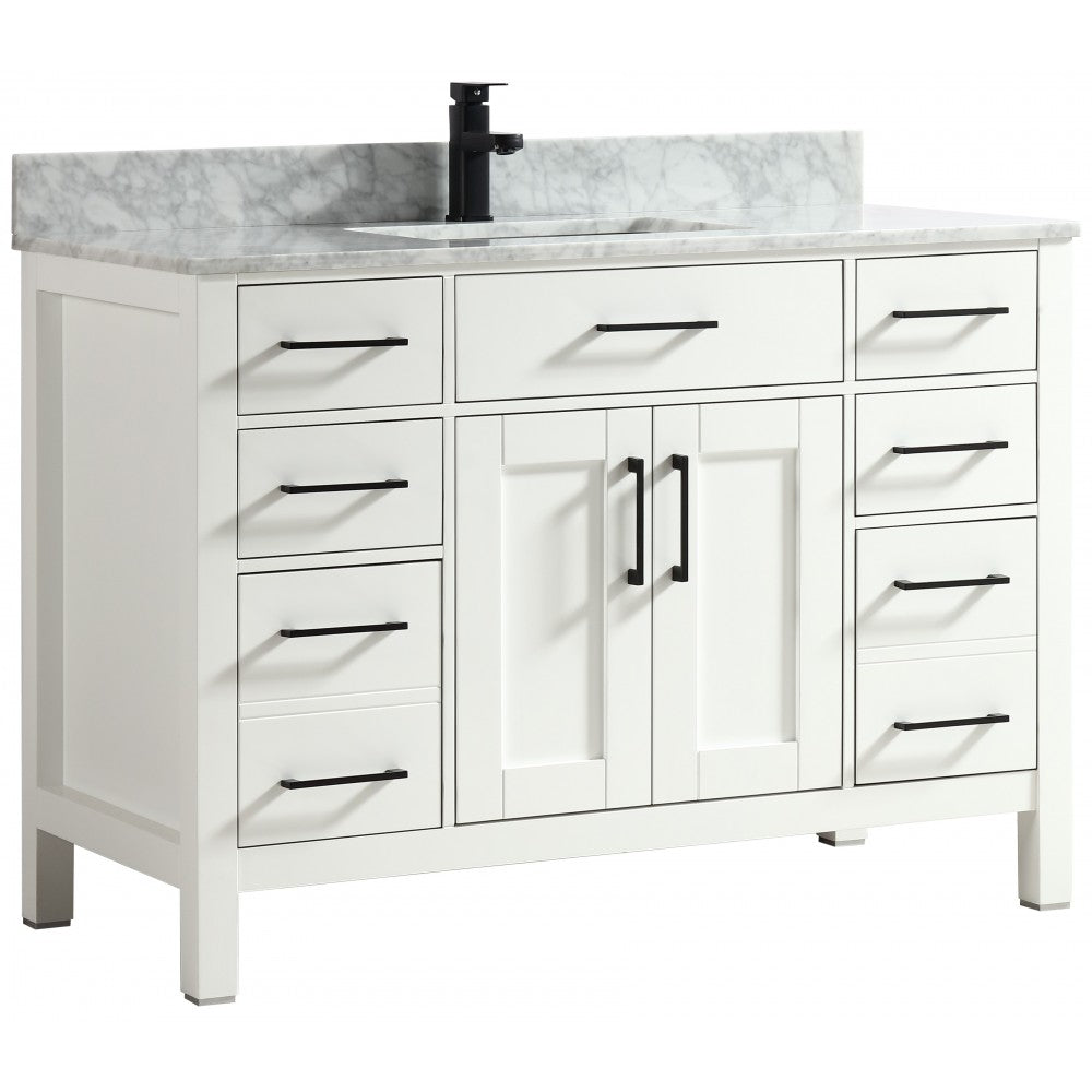 Vanité de salle de bain Goli 48'' – Blanc