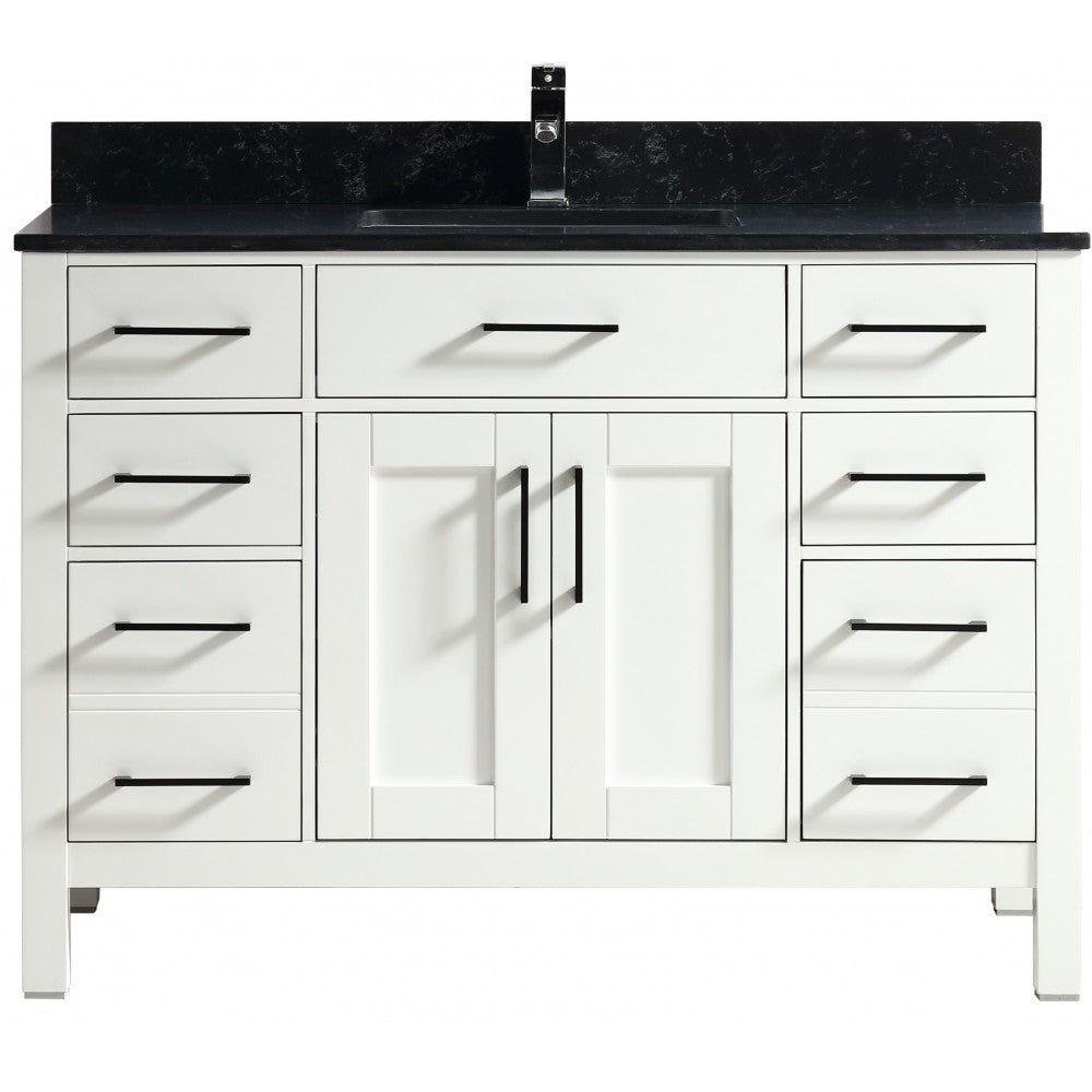 Vanité de salle de bain Goli 48'' – Blanc