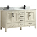 Goli 60" bois massif, Beige antique