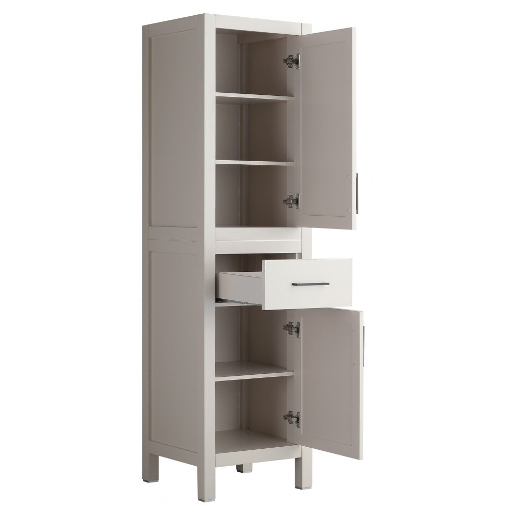 Armoire de salle de bain Lyon 20'' greige, meuble de rangement en bois
