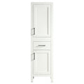 Armoire de salle de bain Lyon 20'', Meuble de rangement en bois - Blanc