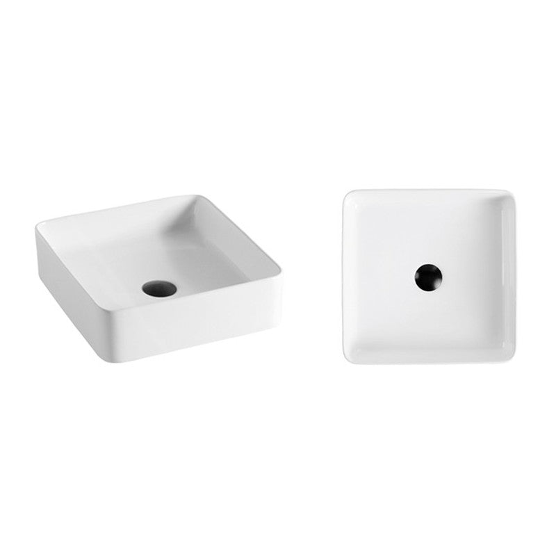 Sulawe 14", Lavabo en porcelaine