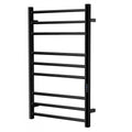 Chauffe-serviettes électrique mural noir mat – HEAT-X