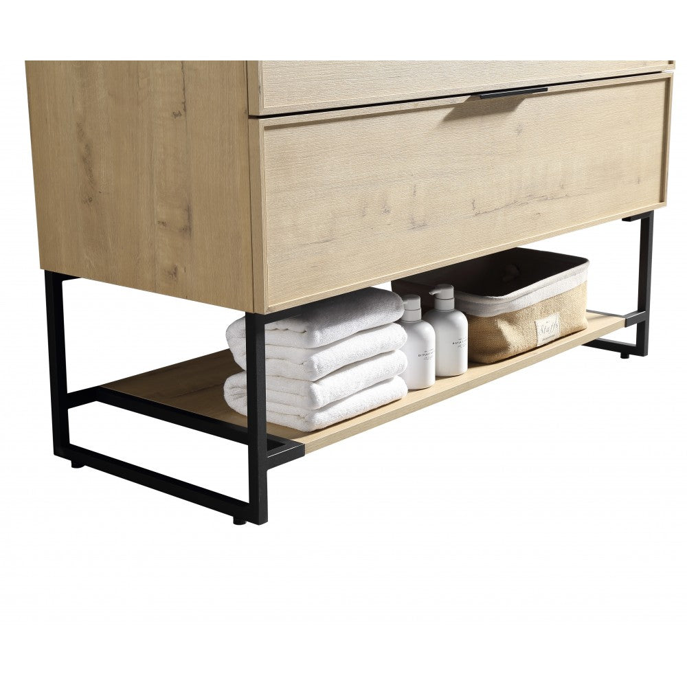Véona 48", Vanité sur pied, Vick Oak