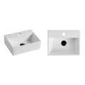Jamaï 15", Lavabo en porcelaine