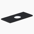 Varuna, plaque décorative noir mat