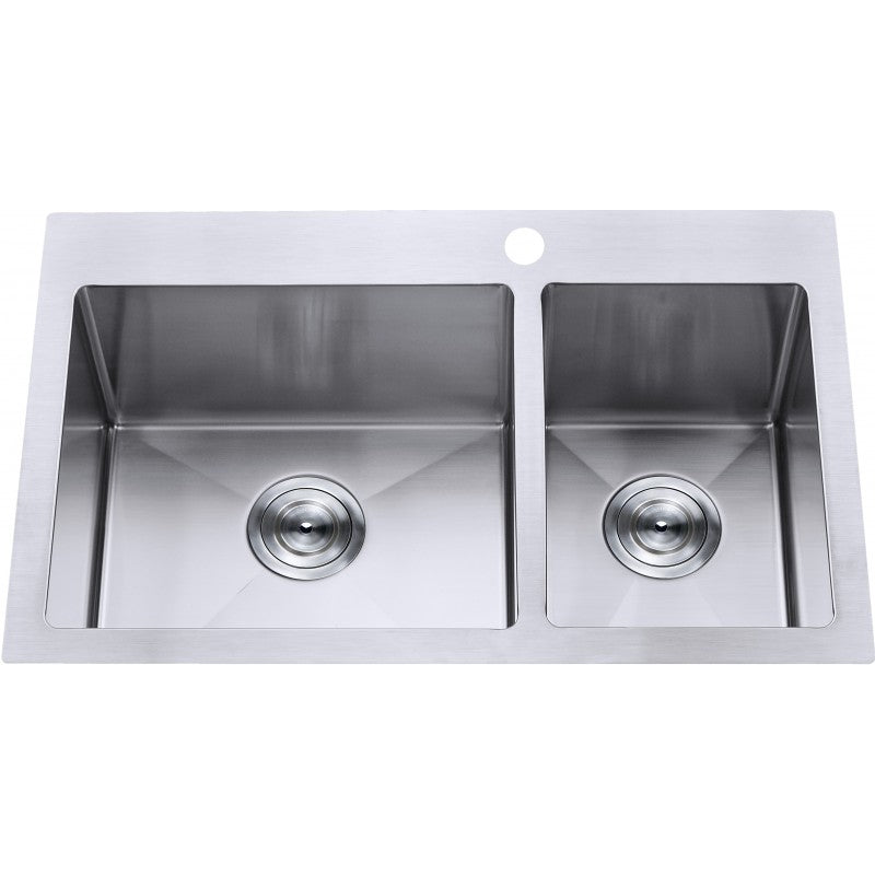 Évier de cuisine 30 x 22" - Acier inoxydable