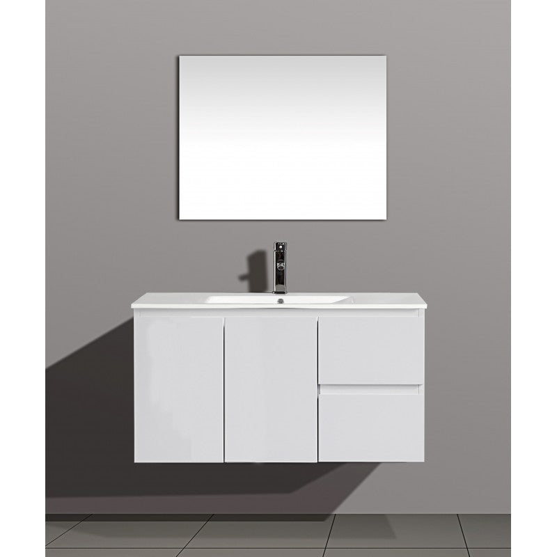 Florence 39.5”, Vanité flottante - Blanc