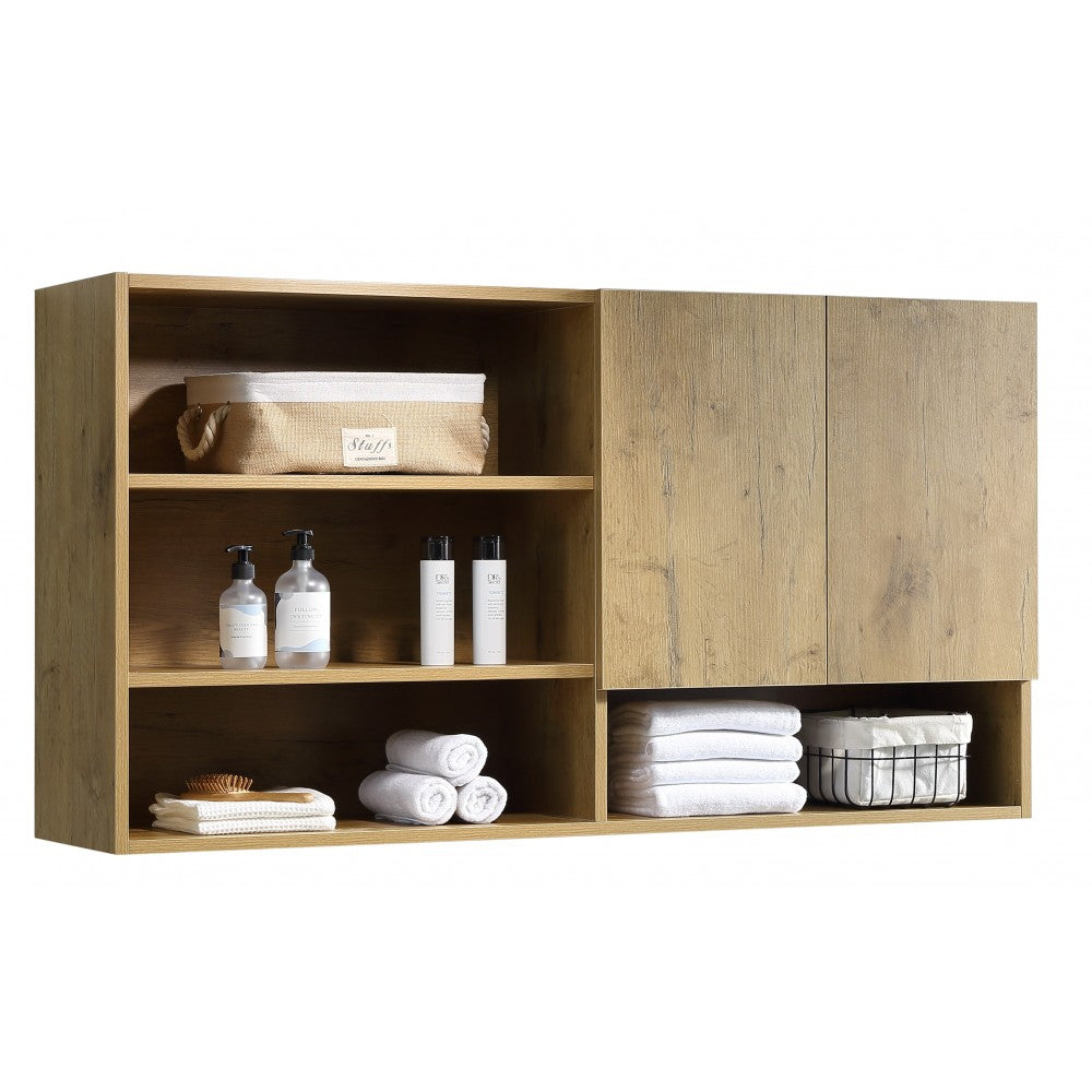 Crios 55", Vanité flottante - Mo oak