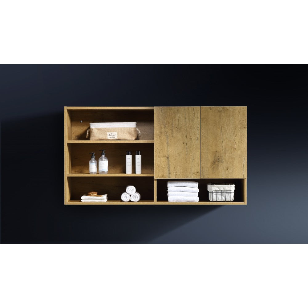 Crios 55", Vanité flottante - Mo oak