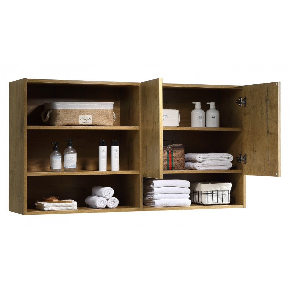 Crios 55", Vanité flottante - Mo oak