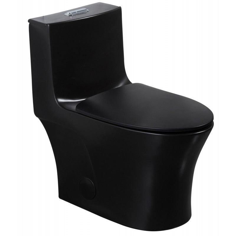 Mazu noire, Toilette monopièce