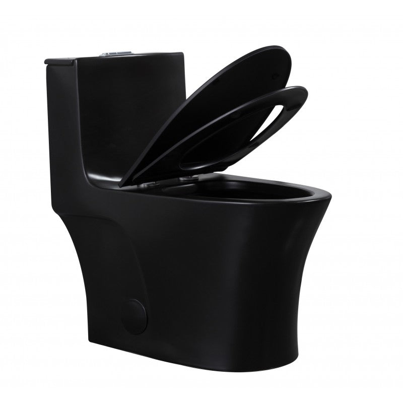 Mazu noire, Toilette monopièce