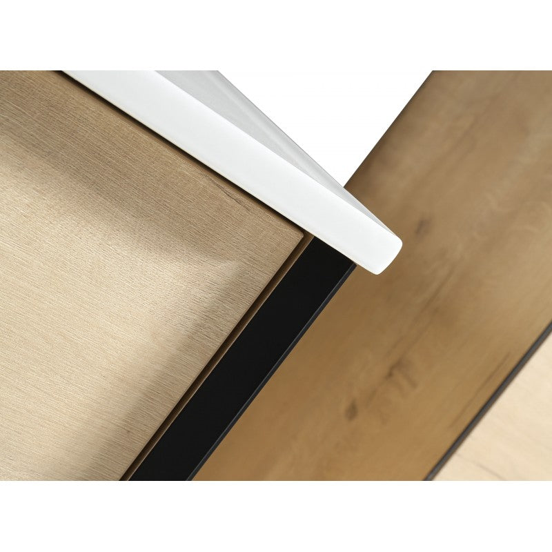 Helsinki 39,5", Vanité sur pied - Vick Oak