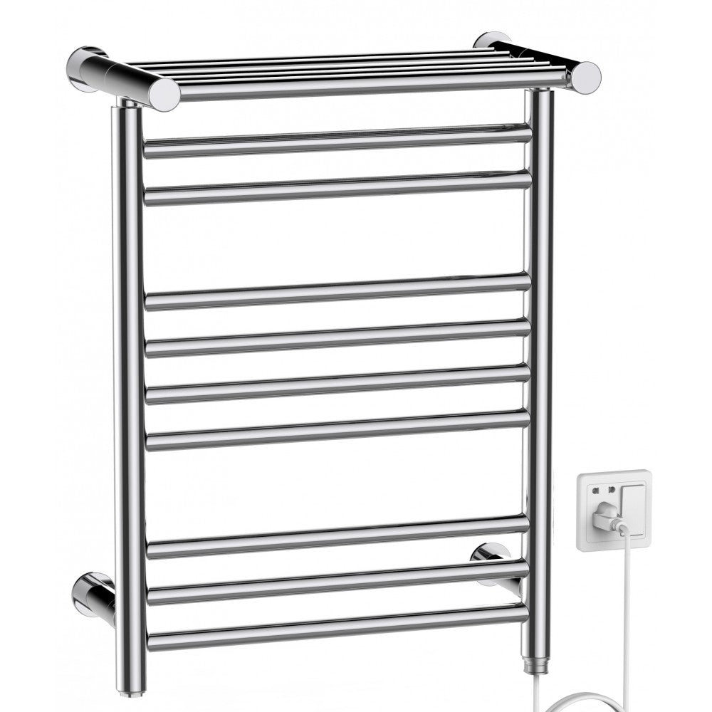 Chauffe-serviettes électrique mural chrome poli – Heat