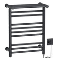 Chauffe-serviettes électrique mural noir mat – Heat