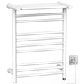 Chauffe-serviettes électrique mural blanc mat – Heat