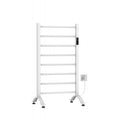 Chauffe-serviettes électrique sur pied blanc mat - Flax