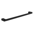 Porte-serviette 24" fini noir mat