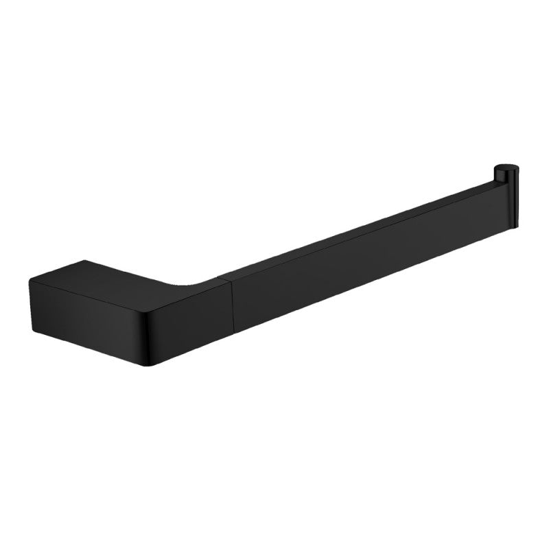 Porte-serviette fini noir mat