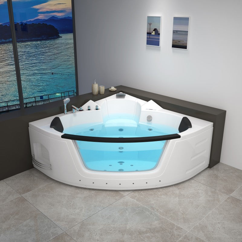 Vesta 62", Bain tourbillon et thérapeutique avec hydromassage et chromothérapie