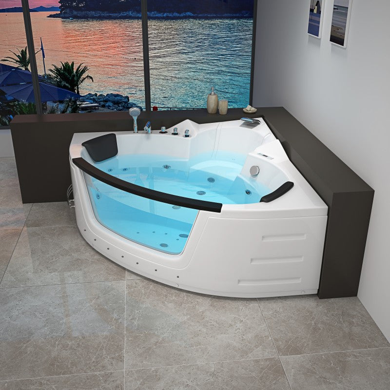 Vesta 62", Bain tourbillon et thérapeutique avec hydromassage et chromothérapie