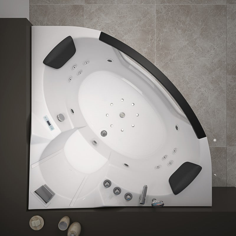Vesta 62", Bain tourbillon et thérapeutique avec hydromassage et chromothérapie