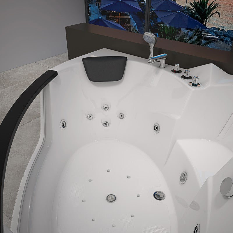 Vesta 62", Bain tourbillon et thérapeutique avec hydromassage et chromothérapie