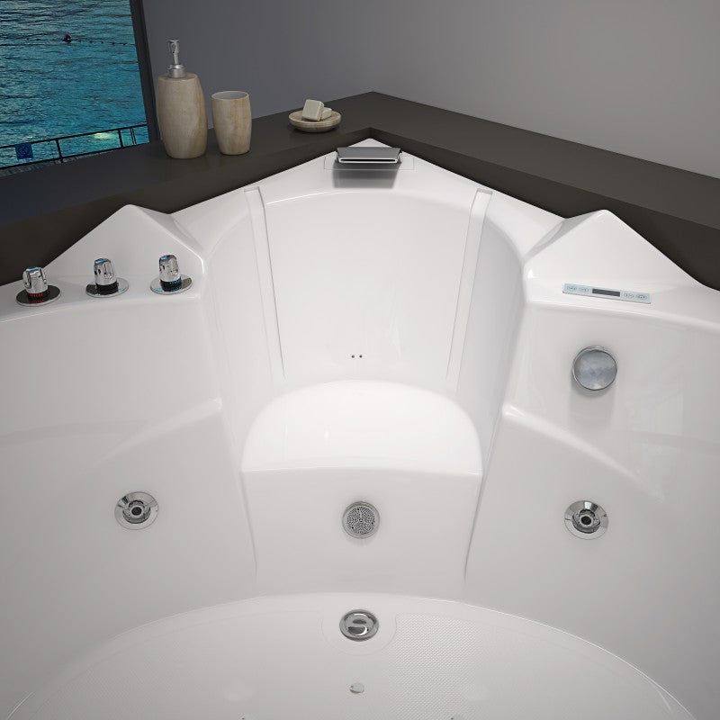 Vesta 62", Bain tourbillon et thérapeutique avec hydromassage et chromothérapie