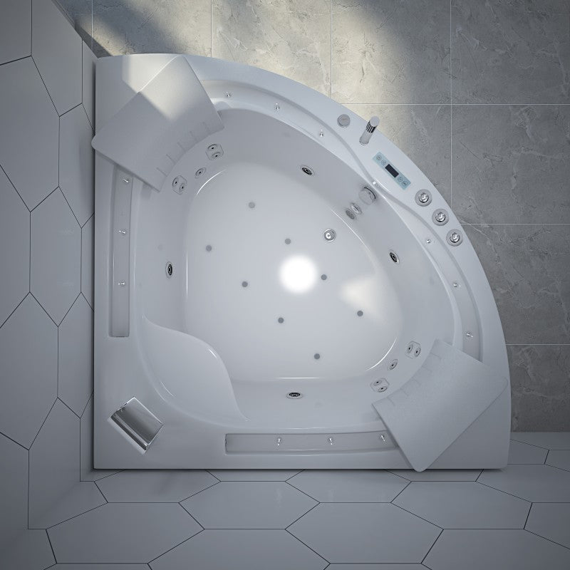 Lug 65", Bain tourbillon avec hydromassage et chromothérapie