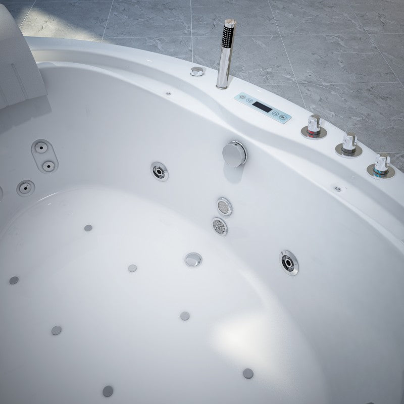 Lug 65", Bain tourbillon avec hydromassage et chromothérapie