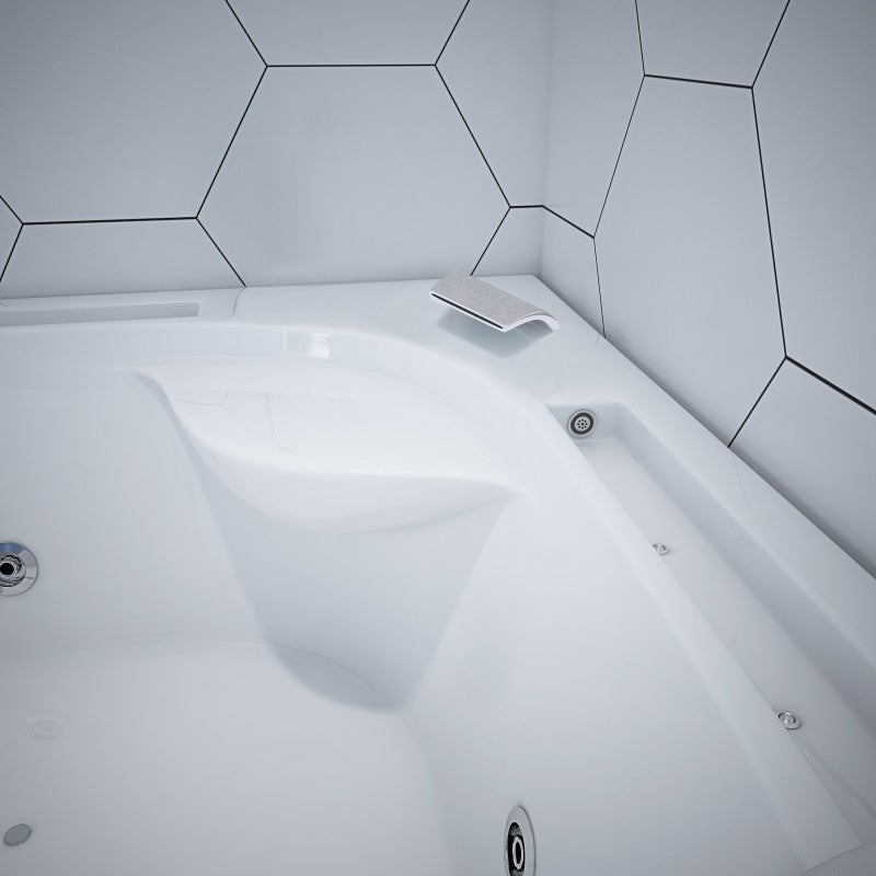 Lug 65", Bain tourbillon avec hydromassage et chromothérapie