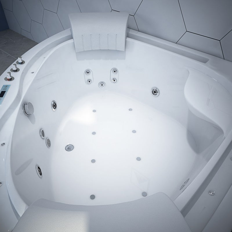 Lug 65", Bain tourbillon avec hydromassage et chromothérapie
