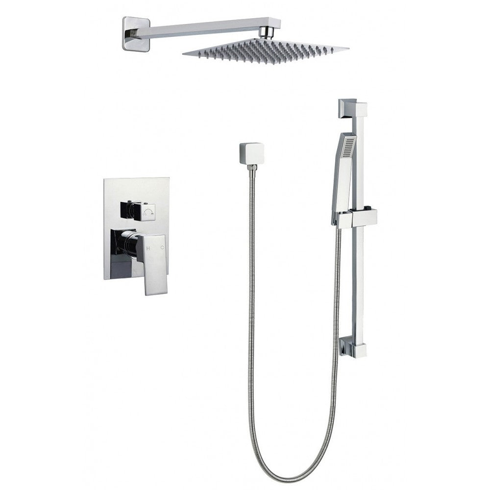 Ares, Robinet de douche chrome poli