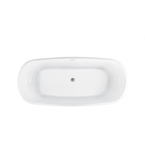 Bain autoportant 67, Blanc lustré – Thalira
