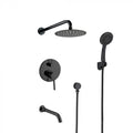 Kami, Robinet de bain et douche - Noir mat