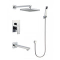 Ares, Robinet de bain et douche - Chrome poli
