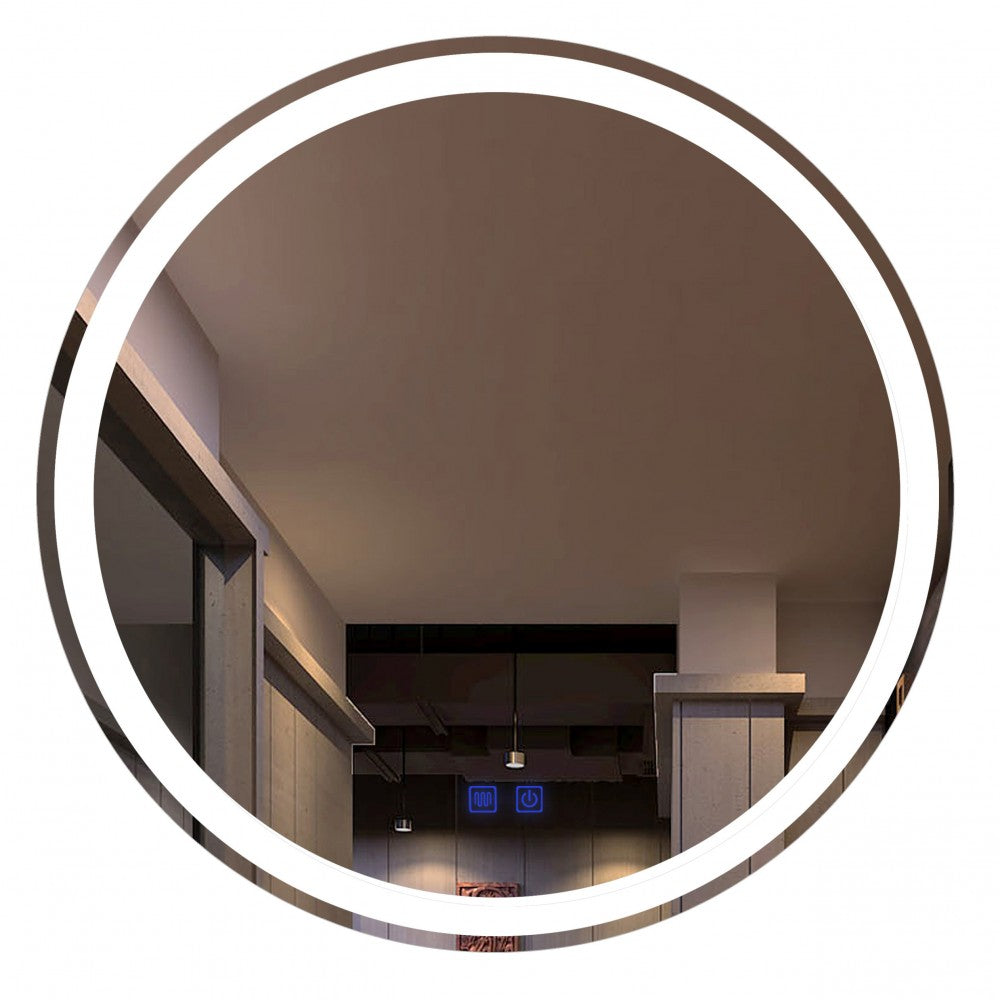 Halley 28", LED Miroir Rond
