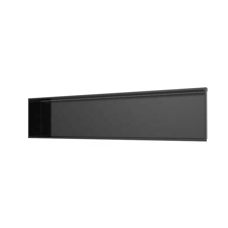 Niche de douche 48x12 fini noir mat