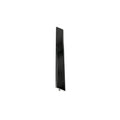 Moulure noire en T pour mur PVC 4mm