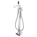 Ares, Robinet de bain sur pied - Chrome poli