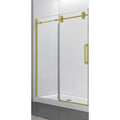 Kamillia 60", Porte de douche - Or mat