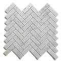 Mosaïque Marbre – Chevron élégant pour dosseret & salle de bain